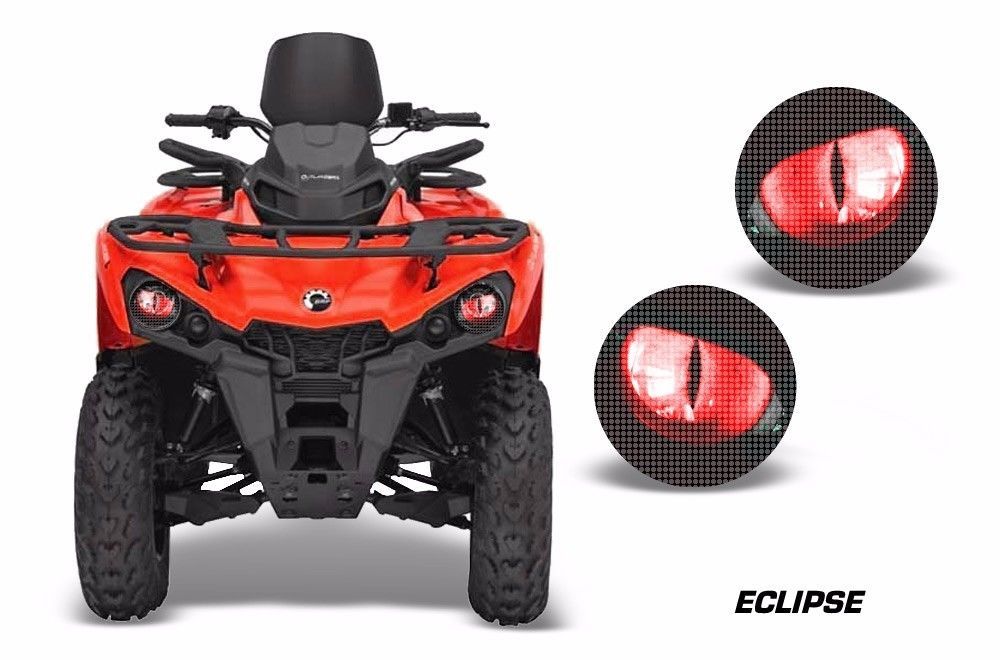 Headlight Eye Graphics Kit Decal Cover For CanAm OutlanderL 20142017