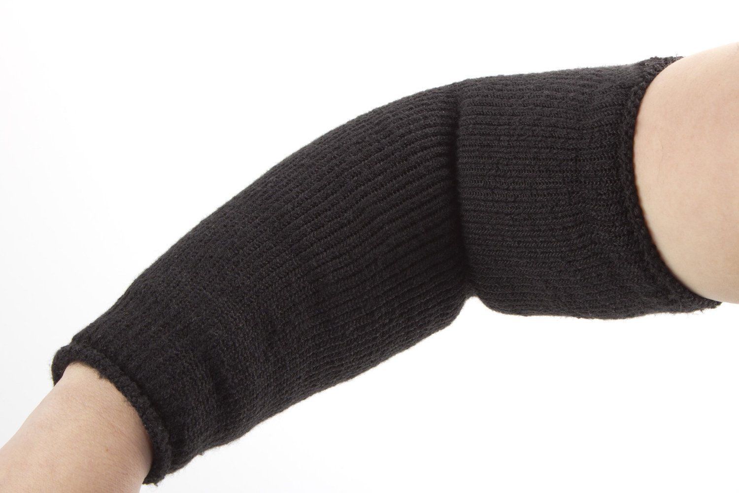 Heat Holders - Mens Womens Black Thermal Arm / Leg Sleeve Joint Warmers, 2 Sizes