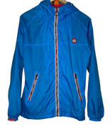 Superdry Sport Womens Windbreaker Jacket Bright Blue Japan Edition Full ... - $23.17