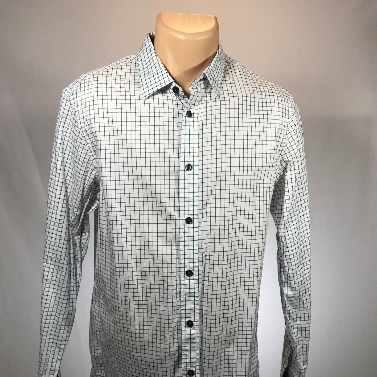 Michael Kors M Shirt Mens Long Sleeve Button Front Size Medium - Casual ...