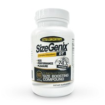 SizeGenix * 1 Bottle * MFG Direct * Clinically Proven To Increase Size, Hardness - $151.40