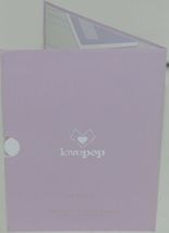 Lovepop LP2075 Flower Basket Pop Up Card Purple White Envelope Cellophane Wrap image 5