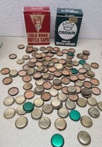 Vintage Bottle Cap lot - Some are cork.  