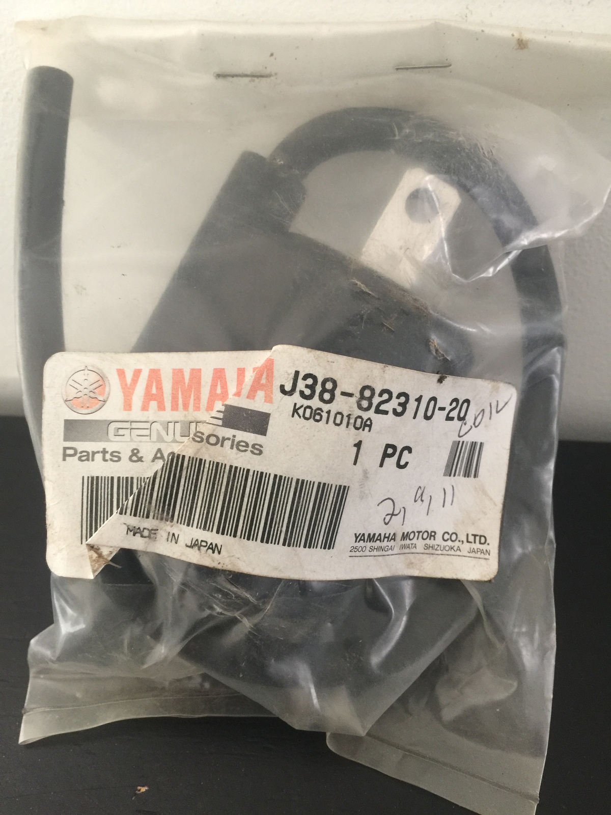 Yamaha OEM Part J38823102000 IGNITION COIL ASSEMBLY Other Golf Car