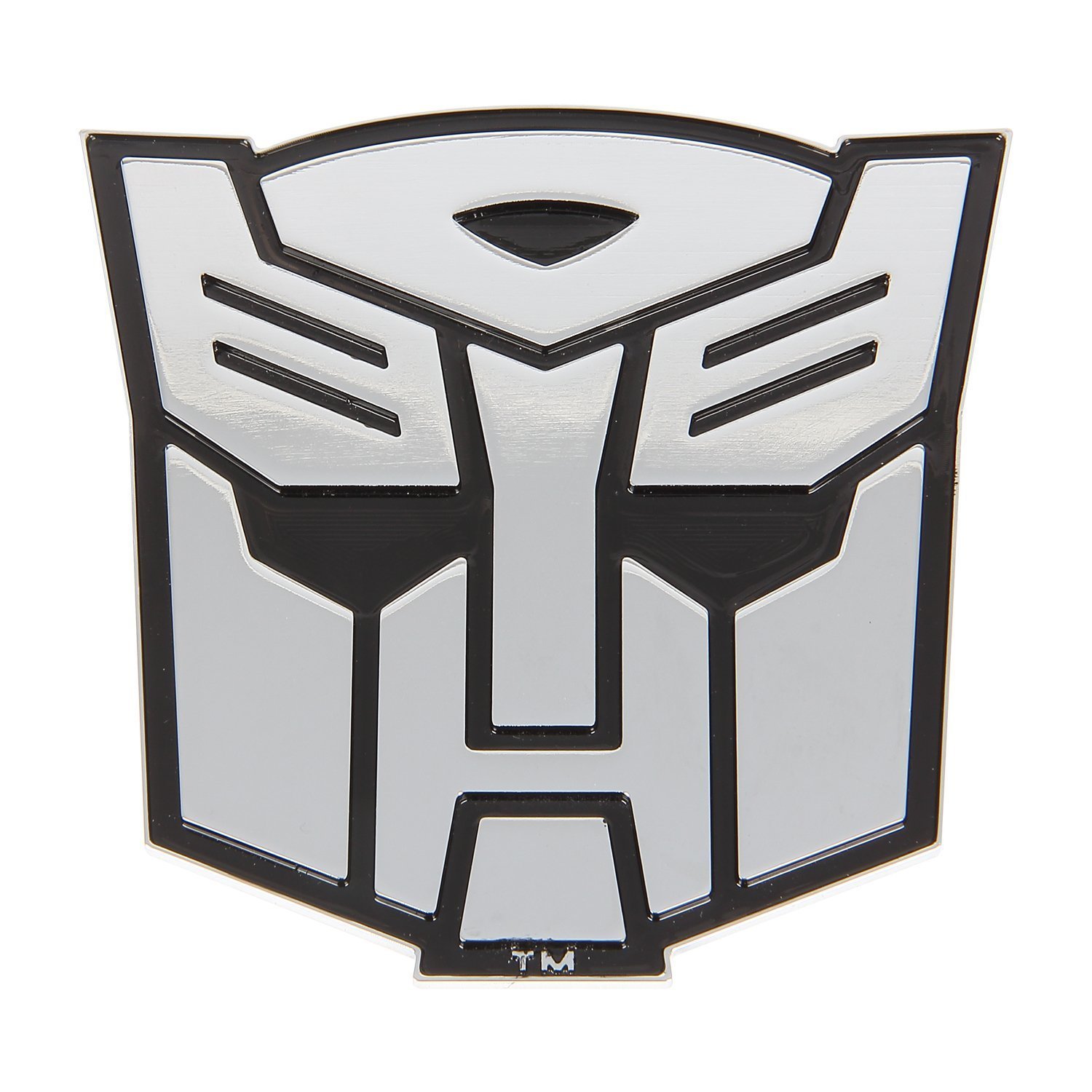 Image of Emblems For Trucks, Transformers Autobot Car Emblem - Zinc With Chrome Finish