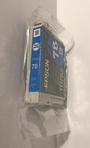Epson T078220 cyan blue color Ink jet R260 R280 R380 stylus photo printer 78 - $29.65