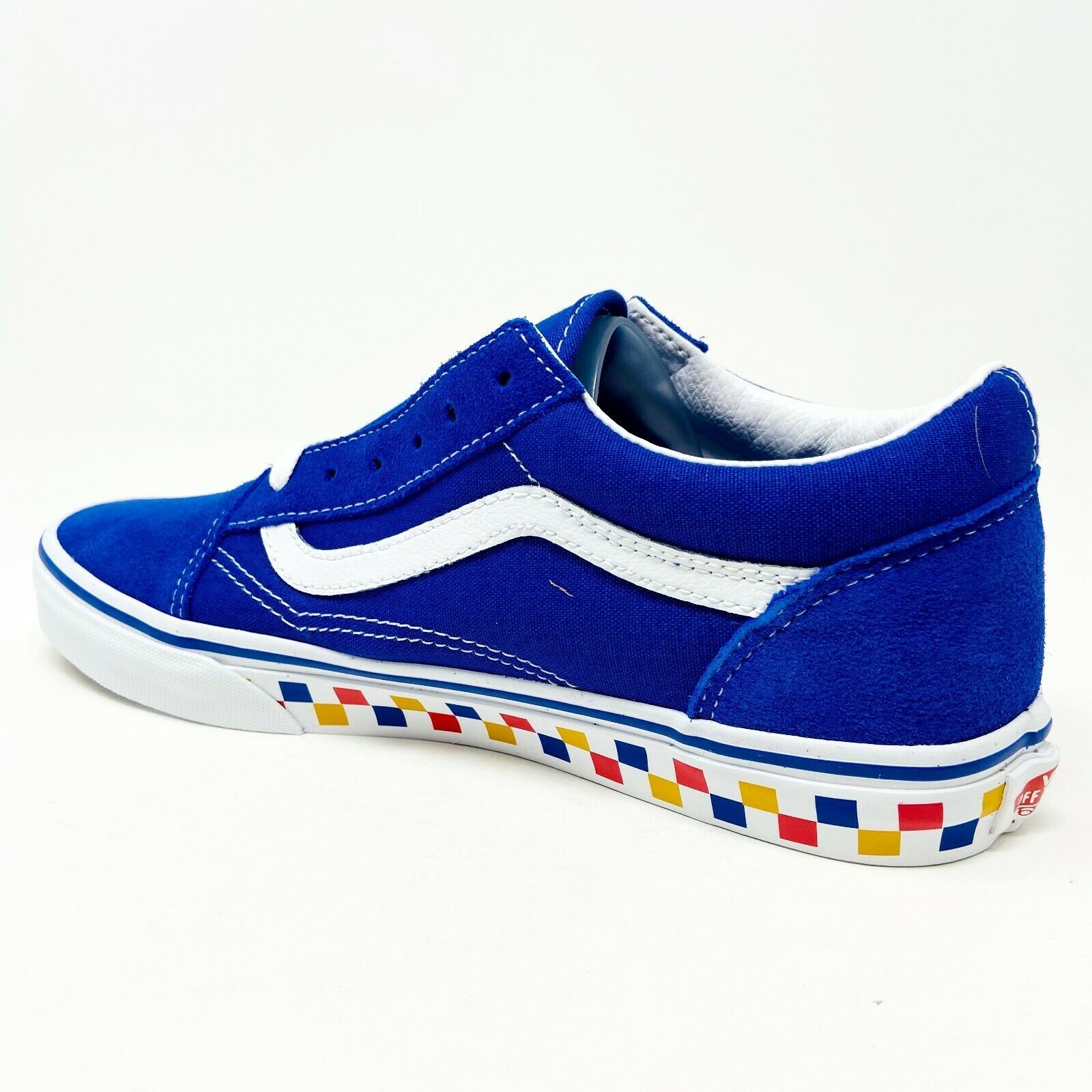 royal blue high top vans