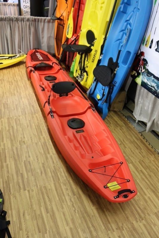 BLUE SEAFLO Tandem 3Piece Modular Kayak 2Person SitOnTop Model SF