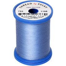 Sulky Cotton &amp; Steel Thread 50wt 660yd-Dusty Navy - $11.04