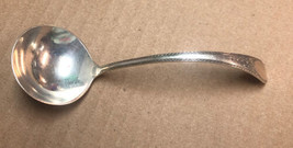 Early American Engraved by Lunt Sterling Silver Sauce Ladle 5 1/4" Serving - $48.50