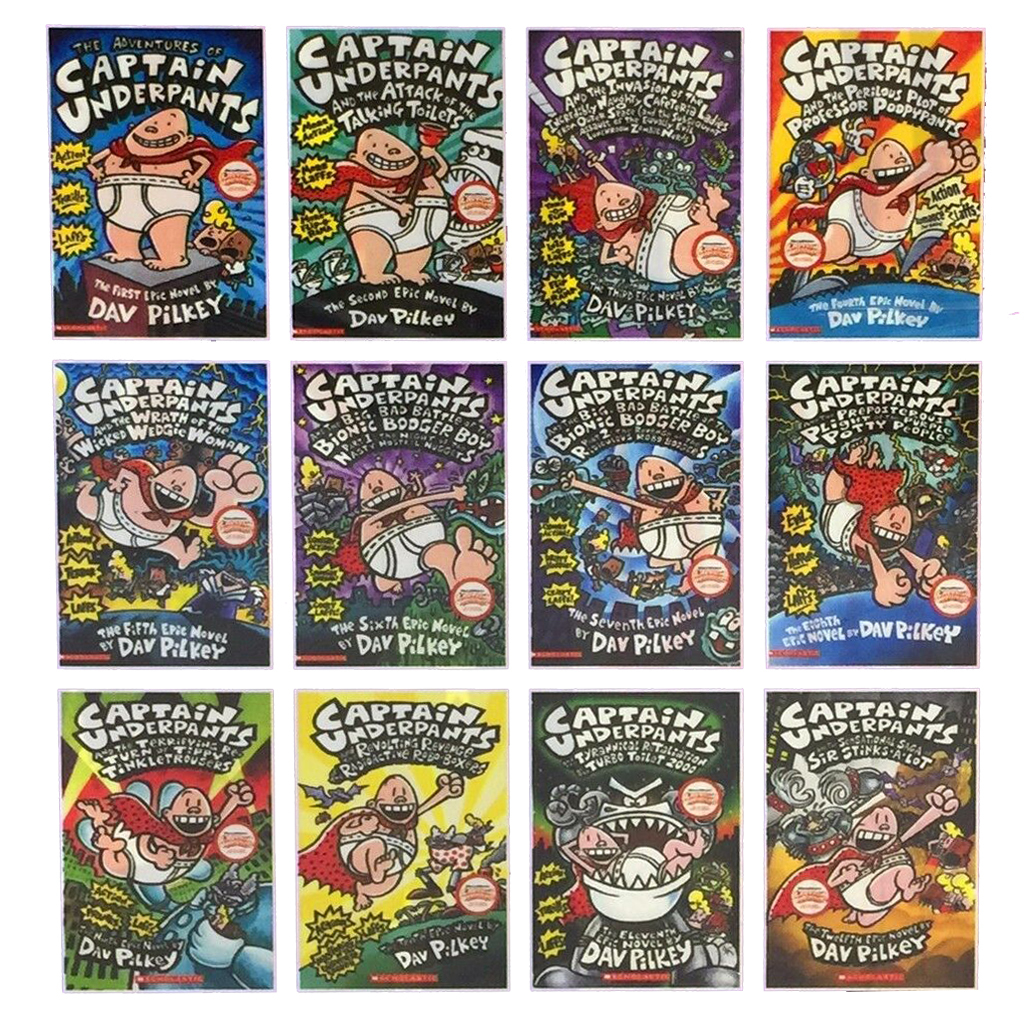 Captain underpants series list in order Outlet