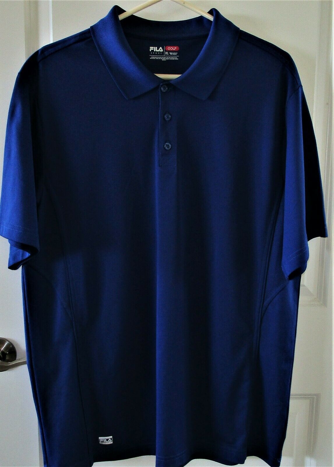 FILA Golf Blue Polo Shirt Size XL RN#73277 - Casual Shirts