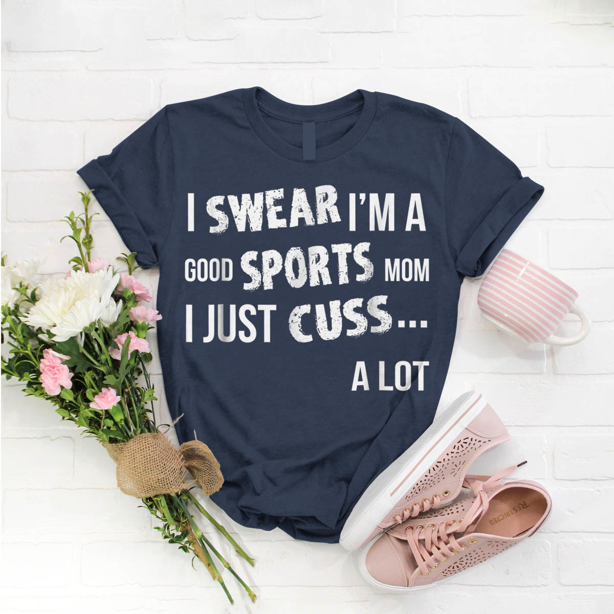 Sports Mom TShirt Ideas Birthday Gift Vintage Funny TShirts