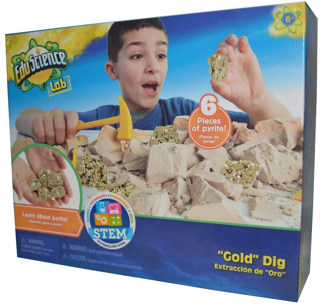 Eduscience Lab "Gold" Dig Science Kit with Lab Guide Equipment