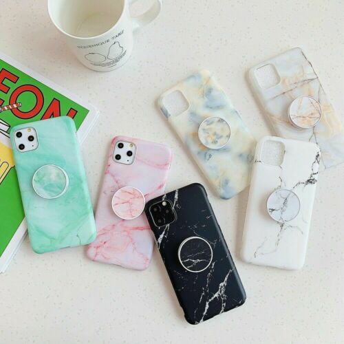 Marble Hard back hard silicon back case for iPhone 13 12 11 Pro Max XS XR 7/8