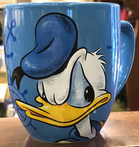 Disney Parks Donald Duck Face Large Ceramic Mug NEW image 1