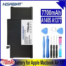 HSABAT A1405 7700mAh Laptop Battery for Apple Macbook Air 13" inch A1405 A1377 A - $80.60+