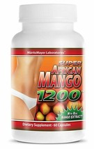 Super African Mango 1200 60 Capsules Weight Loss Aid Appetite Suppressan... - $12.62