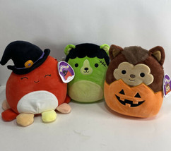 Squishmallow Halloween 8” Detra Len Wade Exclusive Lot of 3 NWT New with Tags - $39.95