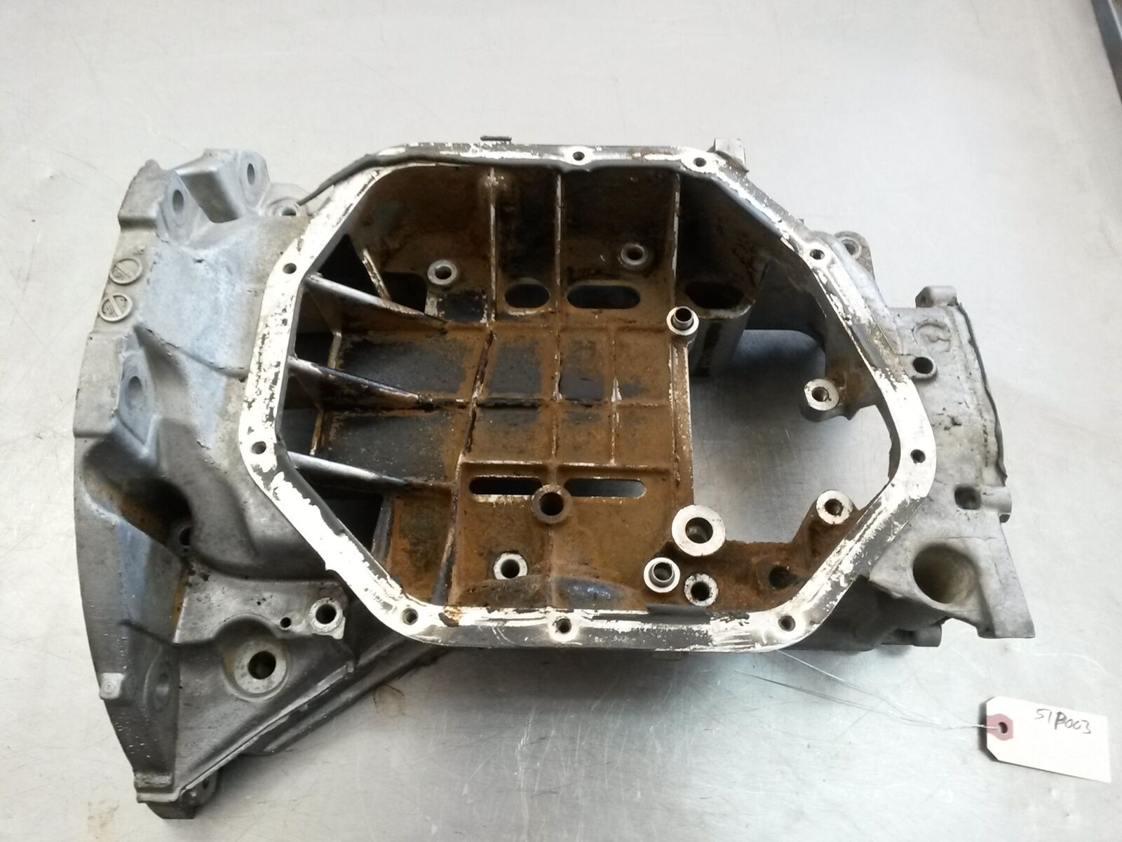 51P003 Upper Engine Oil Pan 2009 Nissan Sentra 2.0 Oil Pans