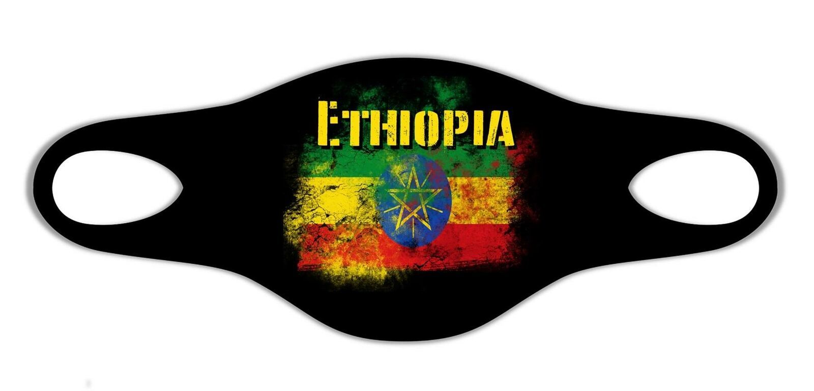 Ethiopia National Flag Soft Face Mask Protective Reusable washable Breathable