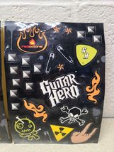 Guitar Hero Lot of 3 Replacement STICKERS ONLY from 2007. image 4