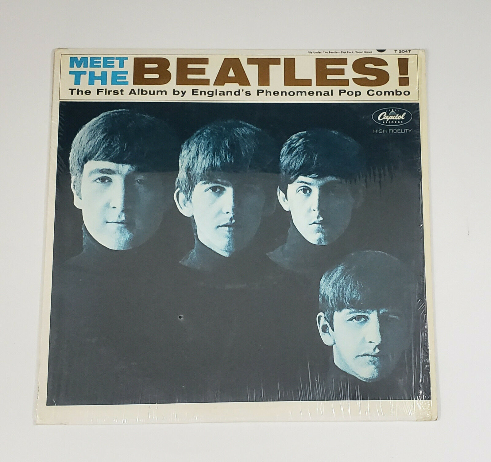 The Beatles Meet The Beatles USA 1964 Capitol T 2047 Mono LP - Records