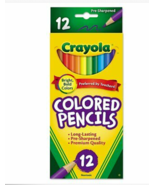 Crayola Colored Pencils Long Lasting Premium Quality 12-Color Set - 1 Pack - $7.91