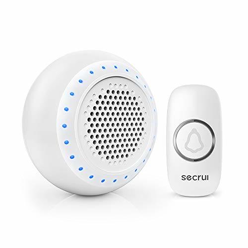Wireless Doorbell, Secrui Waterproof Doorbell Chime Operating at 1000