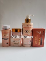 Purec egyptian magic gold lotion, pure egyptian serum, carrot soap,facia... - $91.14
