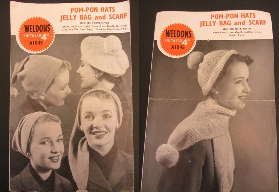 Vintage Knitting Pattern Weldons 1940 S And 50 Similar Items