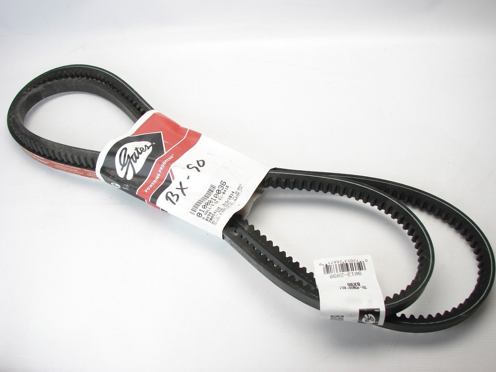 Gates BX90 TriPower VBelt 93" Outside Length 21/32" Width (G2