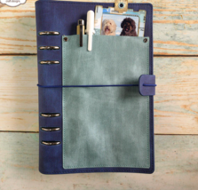 Blue Jeans Planner Essentials Notebook. A5 Slim. Elizabeth Craft Designs image 1