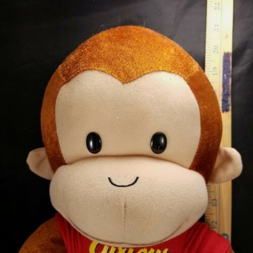 big curious george stuffed animal