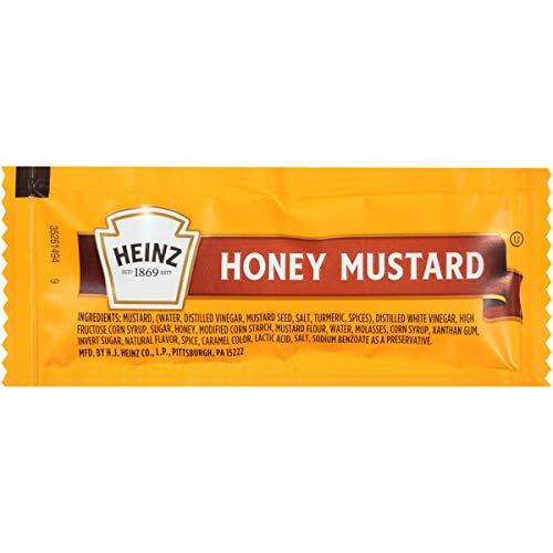 Heinz Honey Mustard 12g Packets, Pack of 200 Mustard Pots