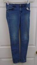 JOE Fresh Girls Stretch Low Rise Skinny Leg Adjustable Waist Blue Jeans ... - $13.85