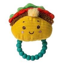 Mary Meyer Sweet Soothie Soft Baby Rattle with Teether Ring, Taco - $12.99