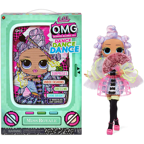 Primary image for L.O.L. Surprise! O.M.G. Dance Miss Royale Fashion Doll with 15 Surprises