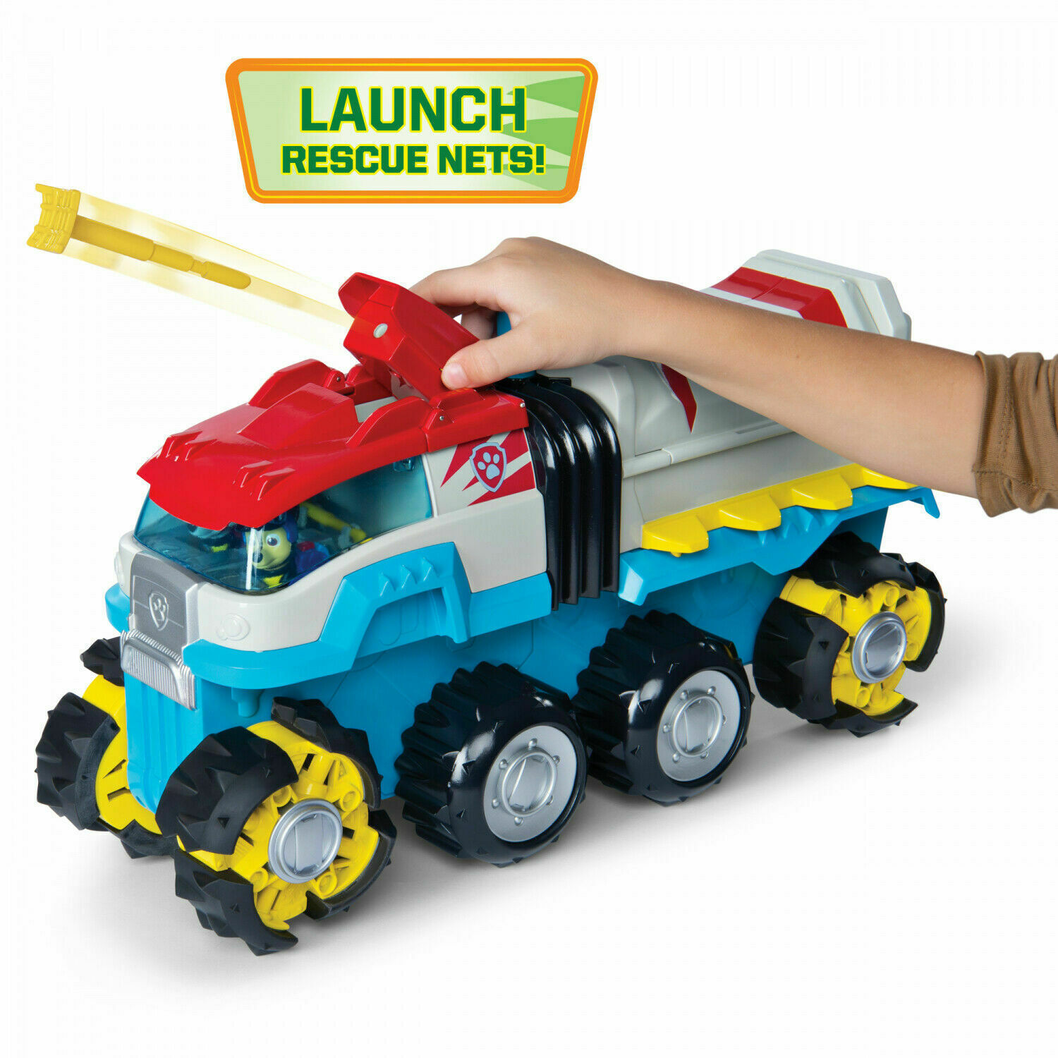 paw patrol motorized chase