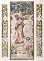 13975.Decor Poster.Room interior wall art.Luc-Olivier Merson Nouveau painting - $14.25+