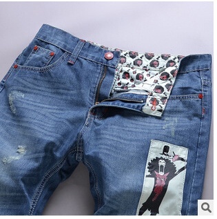 2018 fashion designer spring summer jeans men brand jeans denim pants trousers j