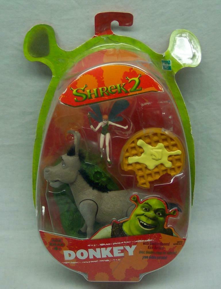 Hasbro Shrek 2 DONKEY W/ DOUBLEHOOVED KICK ACTION 5" Action Figure Toy NEW TV, Movie & Video
