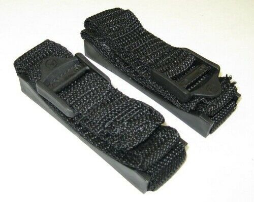 Bazooka St10 10 Inch Black Colored Heavy Duty Mounting Strap Kit For Bass Tubes