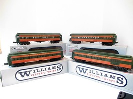 Williams TRAINS- 0/027 - 4 Car Great Northern Passenger SET- BOXED- A1B - $236.55
