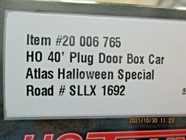 Atlas Trainman # 20006765 Halloween Special 40' Plug Door Boxcar HO Scale image 4
