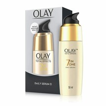 Olay Serum Total Effects 7 in 1, Anti-Ageing Smoothing Serum, 50 ml Free... - $24.74