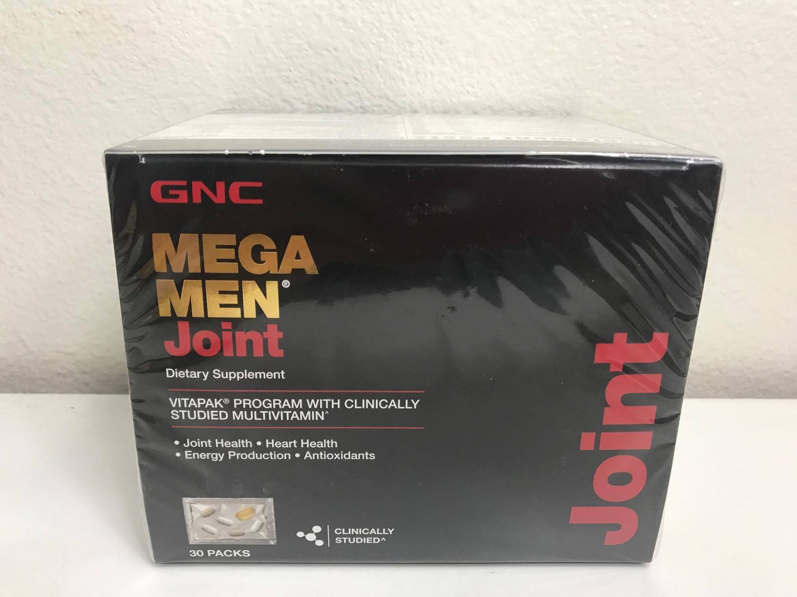GNC Mega Men Joint Dietary Supplement, 30 Count New 2018-2019 ...