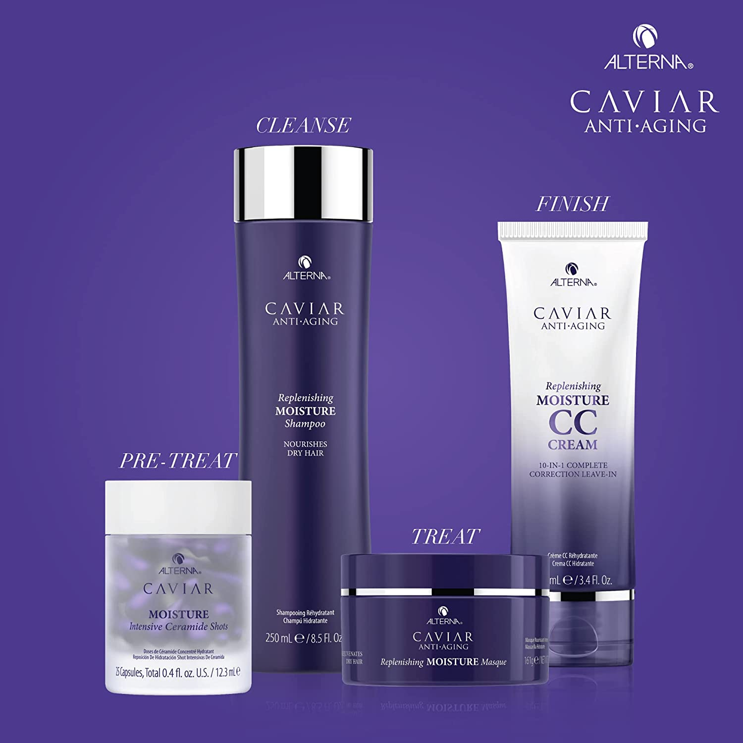 ALTERNA Caviar Anti-Aging Moisture Intensive Ceramide Hair Serum ...