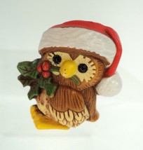 Vintage Hallmark Pin - Christmas Owl - Stocking Stuffer! - $8.79