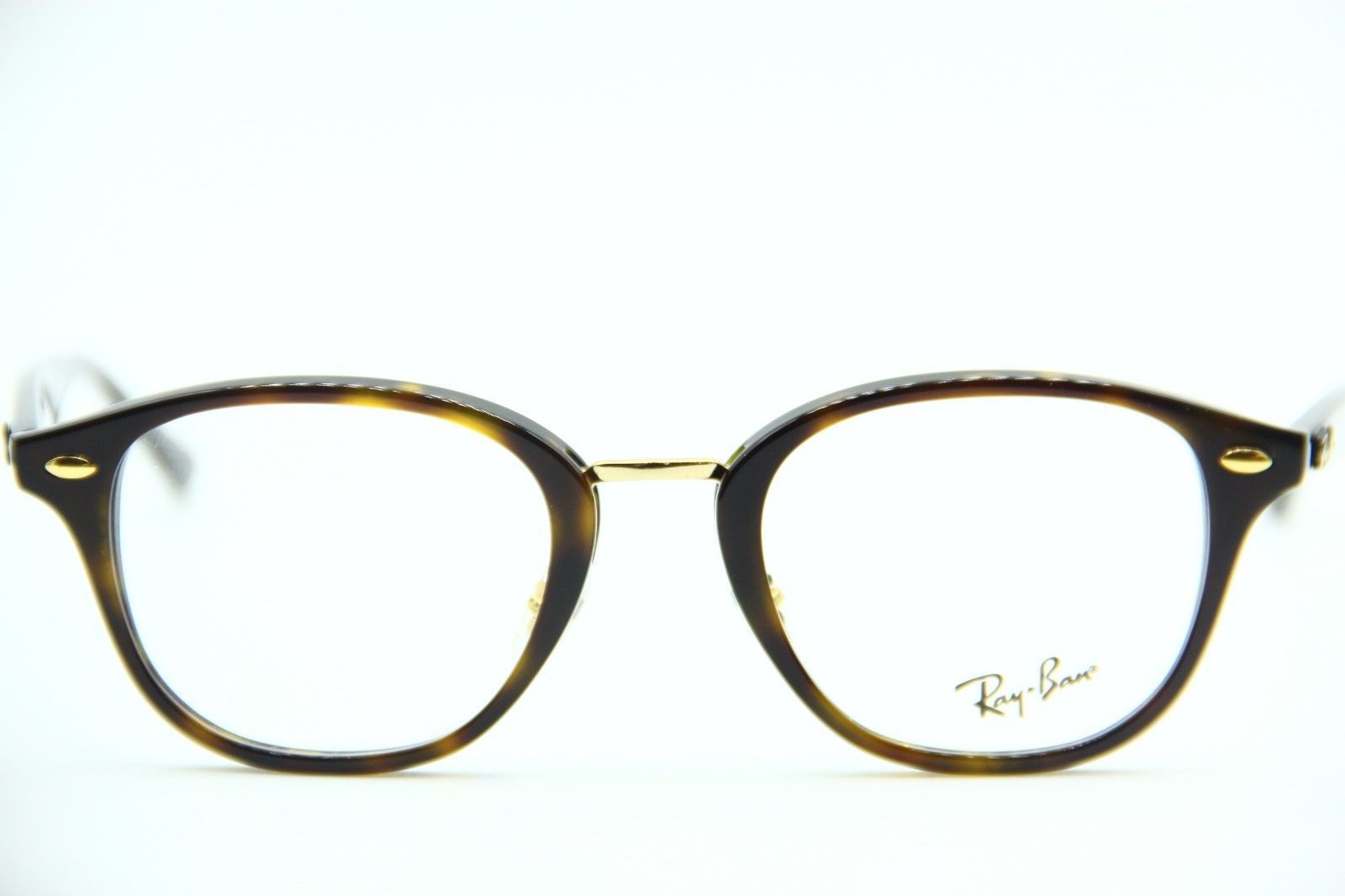 NEW RAY-BAN RB 5355 5674 HAVANA GOLD EYEGLASSES AUTHENTIC FRAME RX ...